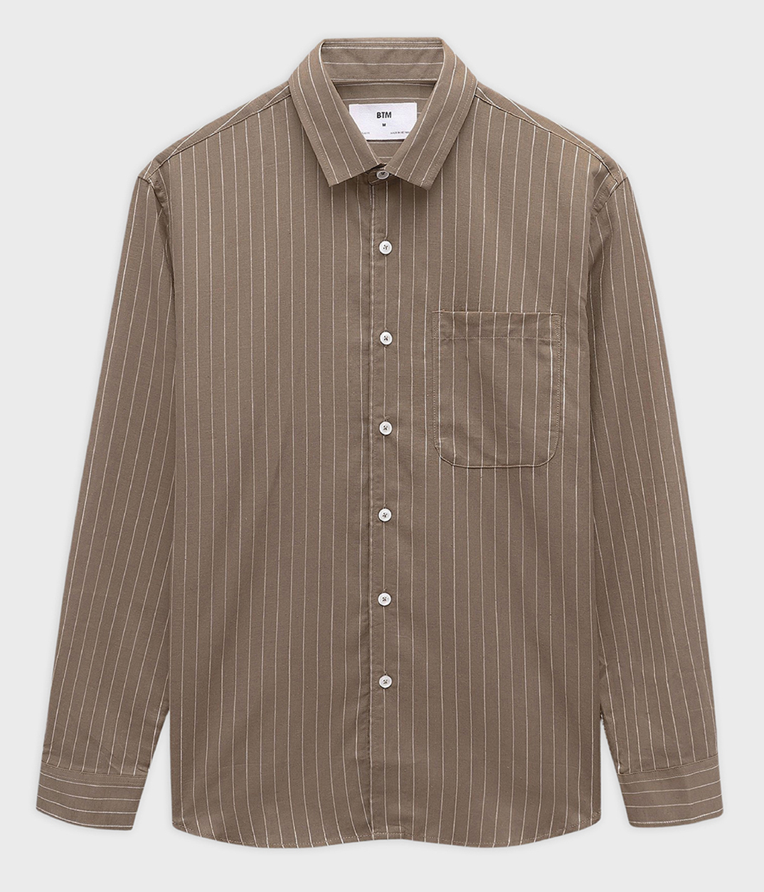 Áo Sơ Mi Dài Tay BTM Fancy Striped Regularfit