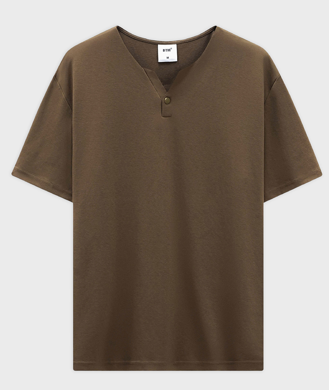 Áo Thun Cộc Tay BTM Classic Henley Regularfit