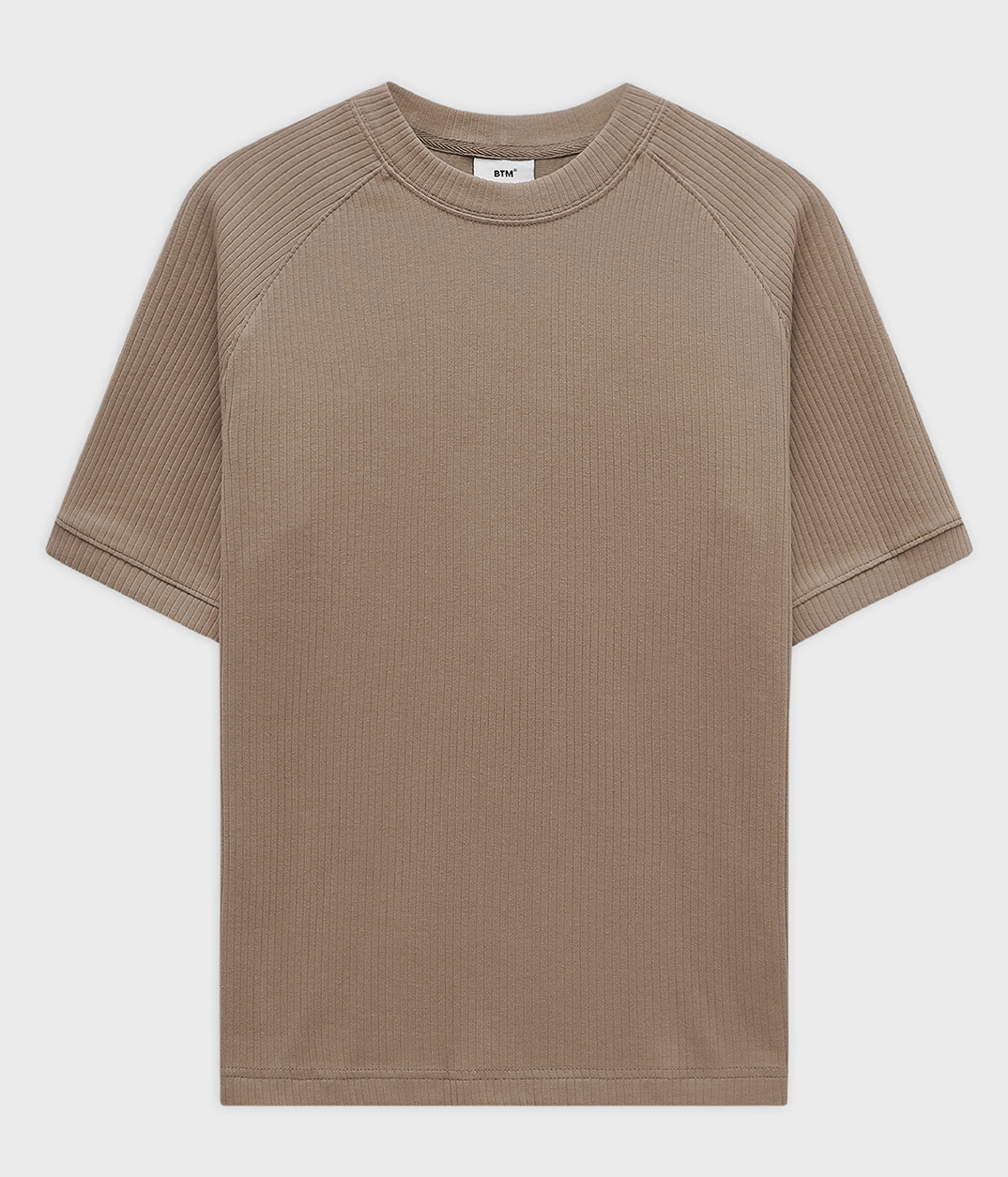 Áo Thun Cộc Tay BTM Raglan Ribed Slimfit