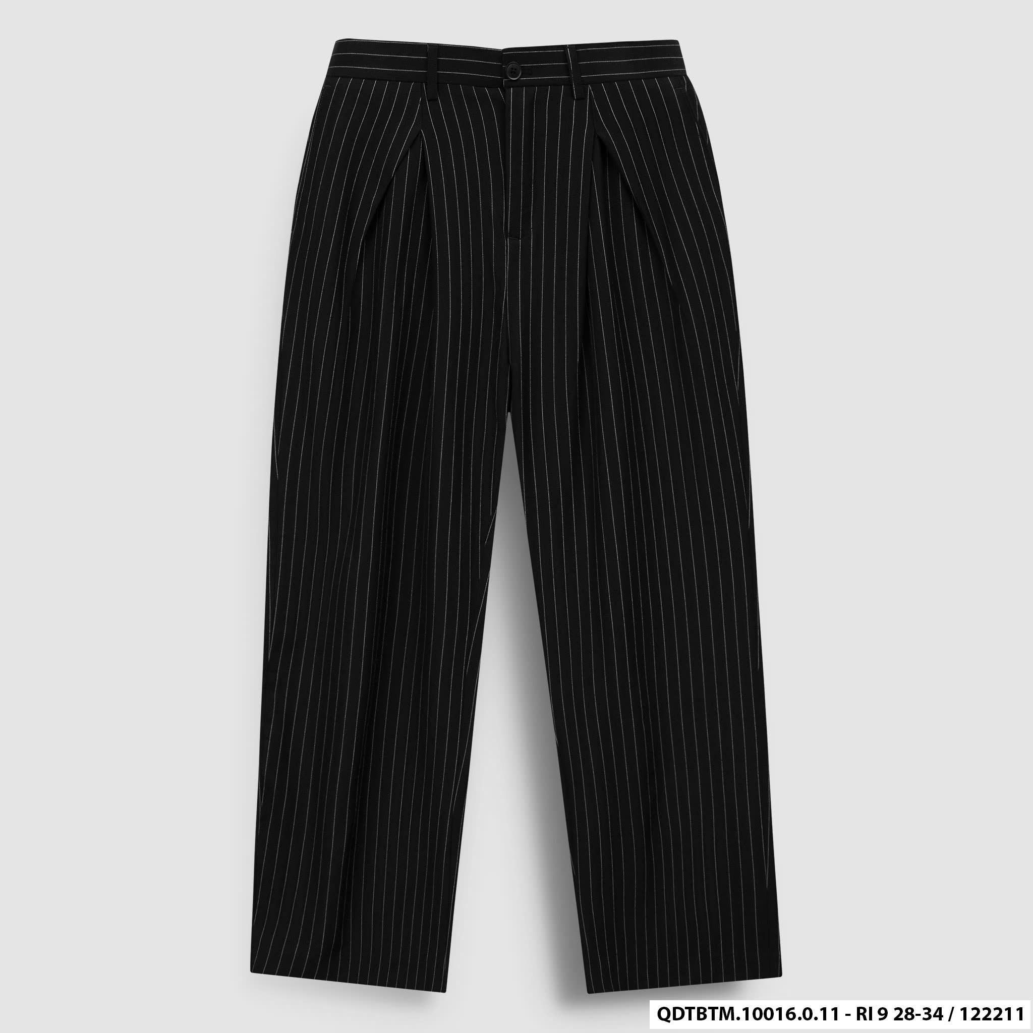QUẦN DÀI ÂU BTM PINSTRIPE RELAXED FIT 10016