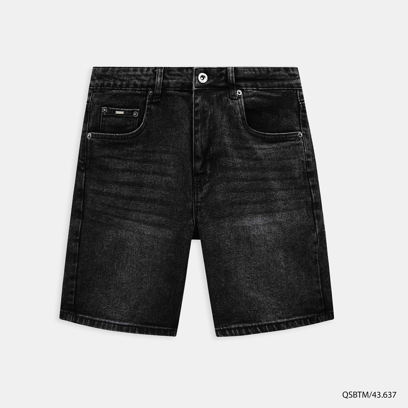 Quần Short Jeans BTM Basic Slimfit