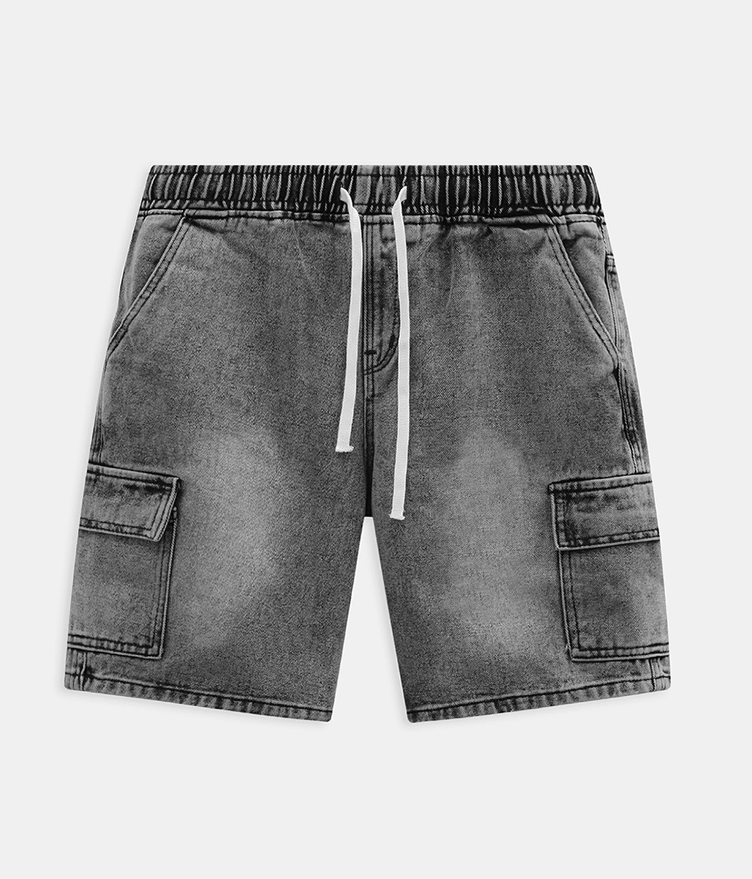 Quần Short Jeans BTM Cargo Regularfit