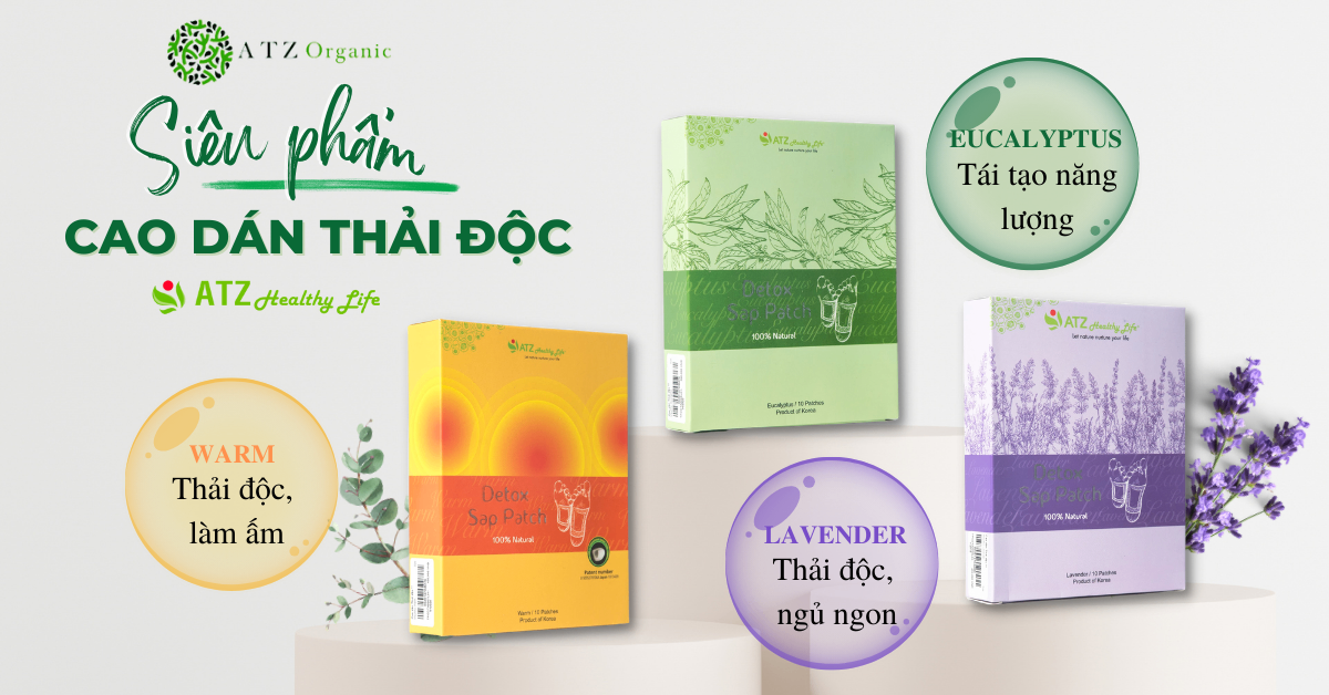 HƯỚNG DẪN SỬ DỤNG CAO DÁN THẢI ĐỘC ATZ HEALTHY LIFE