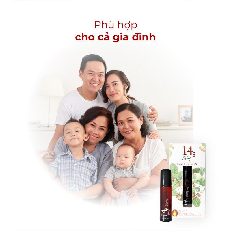 Tinh Dầu Lăn 14S - Relief - 10ml
