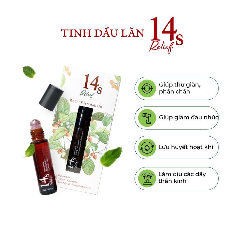 Tinh Dầu Lăn 14S - Relief - 10ml