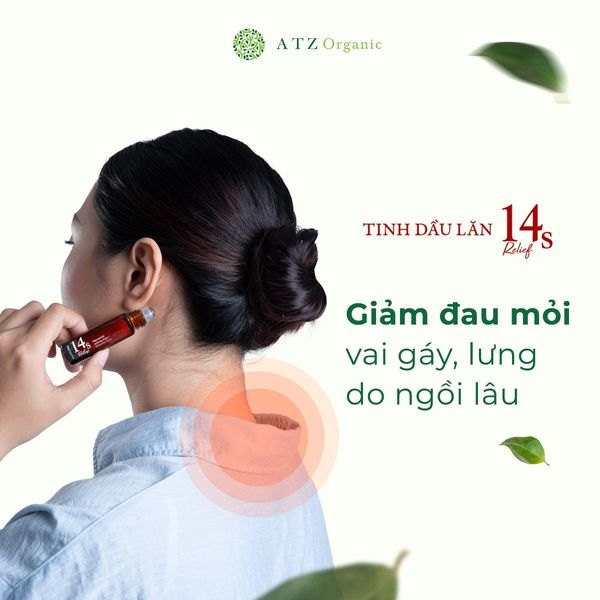Tinh Dầu Lăn 14S - Relief - 10ml