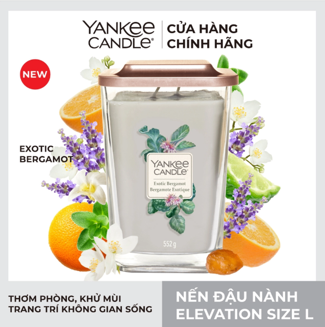 Sáp Ly Elevation L Yankee - Exotic Bergamot - L