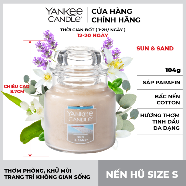 Sáp Hũ S Yankee - Sun & Sand - S