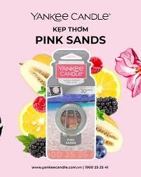 Kẹp Thơm Xe Yankee - Pink Sands
