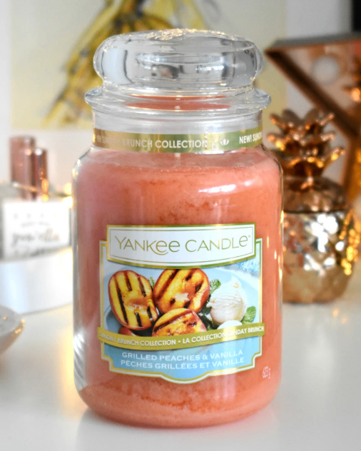 Sáp Hũ L Yankee - Grilled Peaches & Vanilla - L