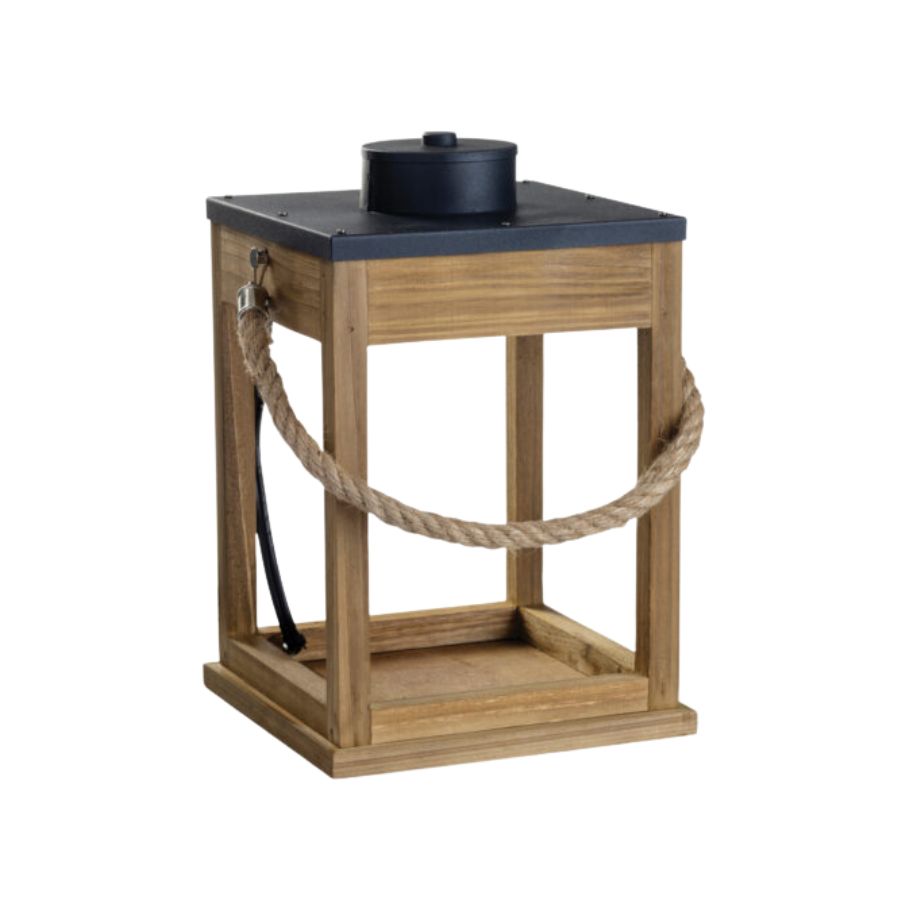 Đèn Lồng Đốt Nến Yankee - Wood & Rope