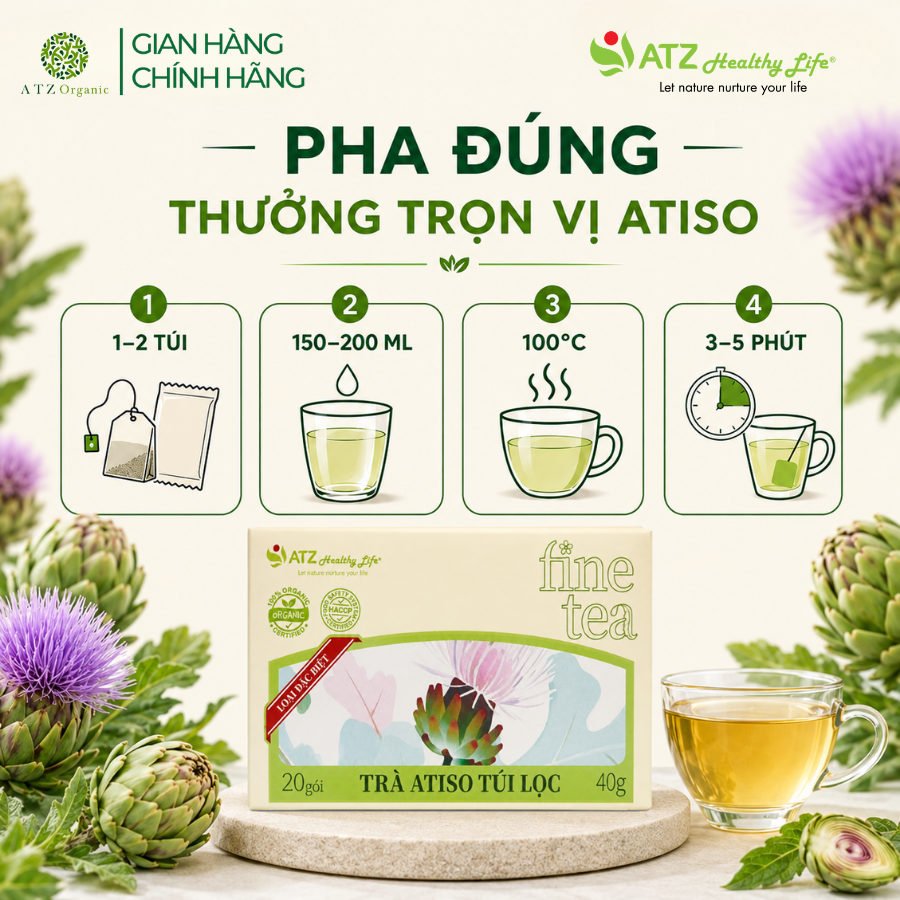 Trà Atiso Túi Lọc - 40g