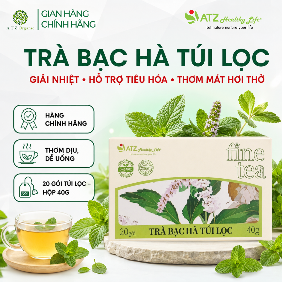 Trà Bạc Hà Túi Lọc - 40g