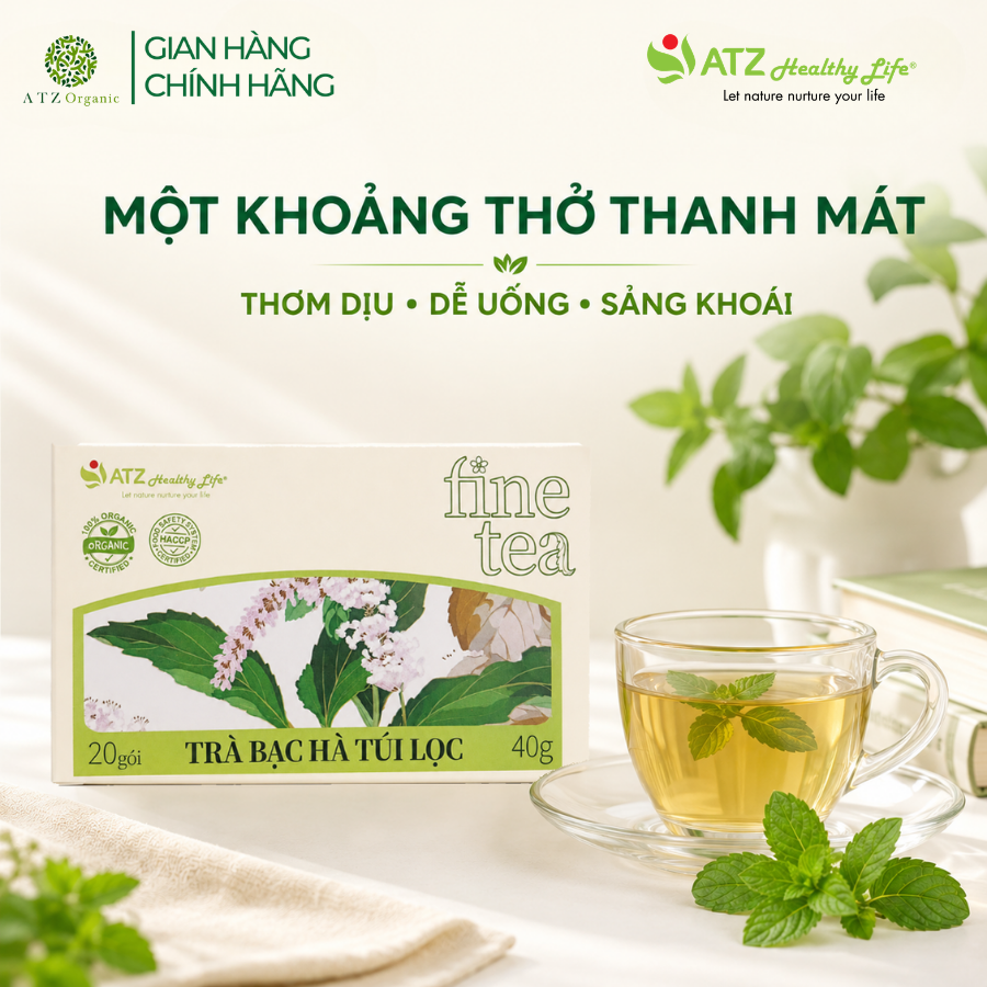 Trà Bạc Hà Túi Lọc - 40g