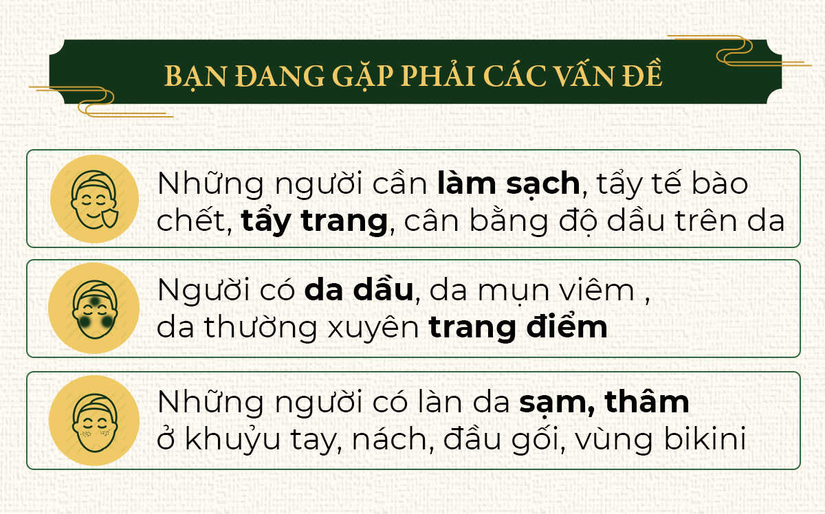 đối tượng sử dụng xà phòng tằm atz