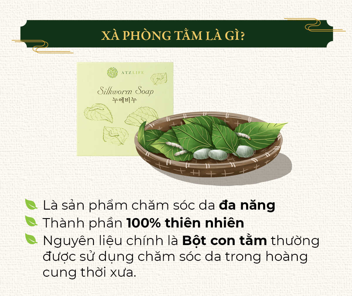 xà phòng tằm atz