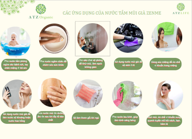 Công dụng nước chưng cất mùi già