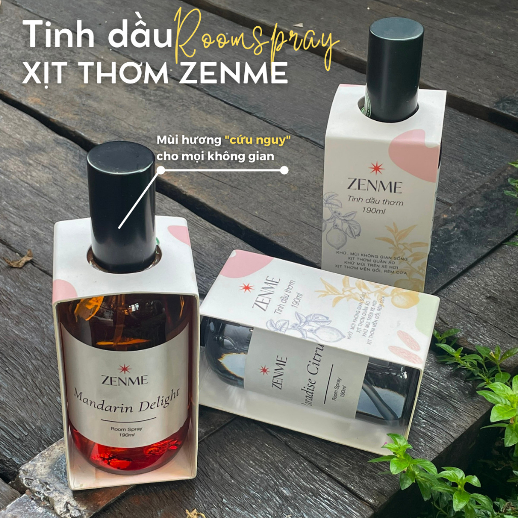 Xịt thơm -Room Spray Zenme