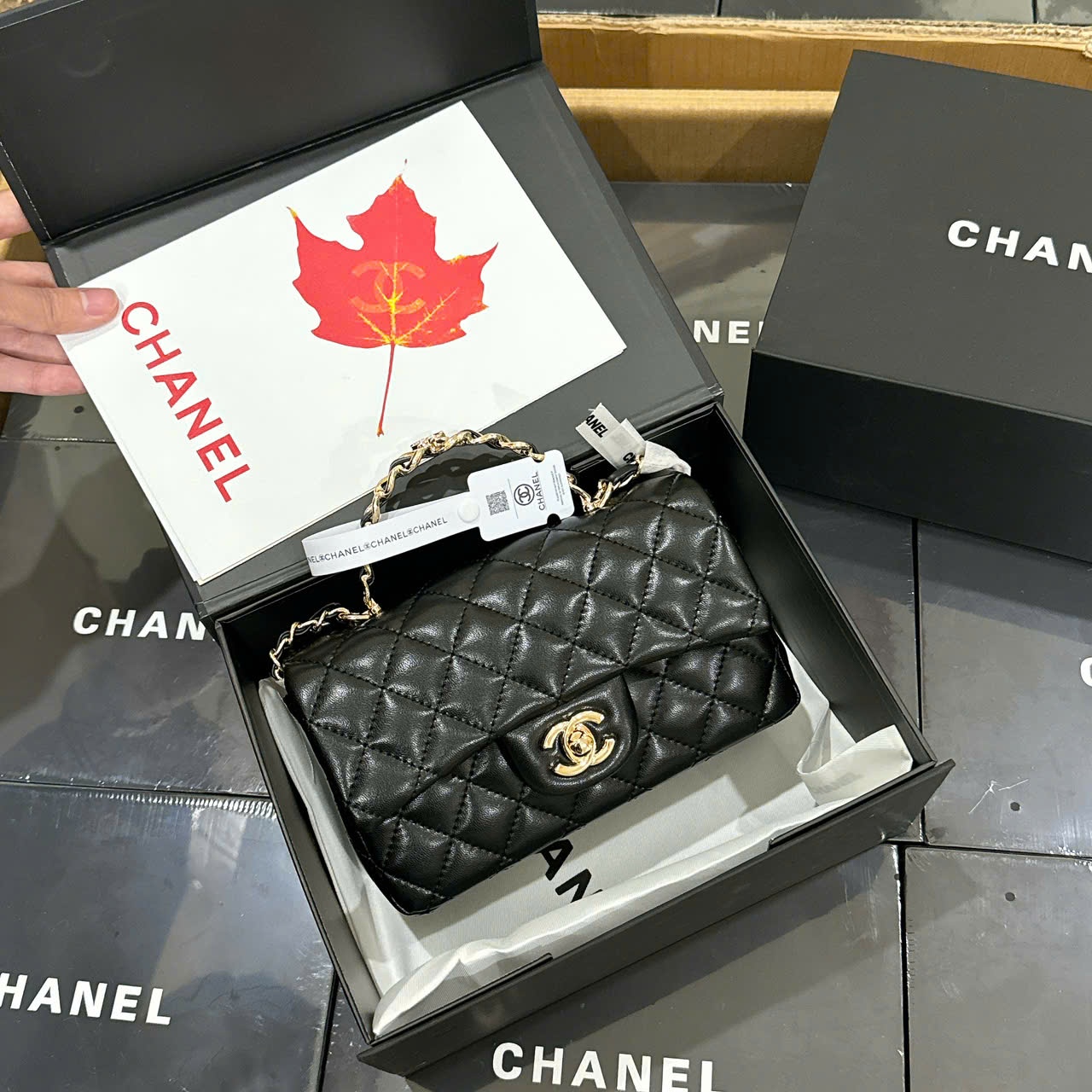 8811# Túi Chanel SPF quai kiềng fullbox