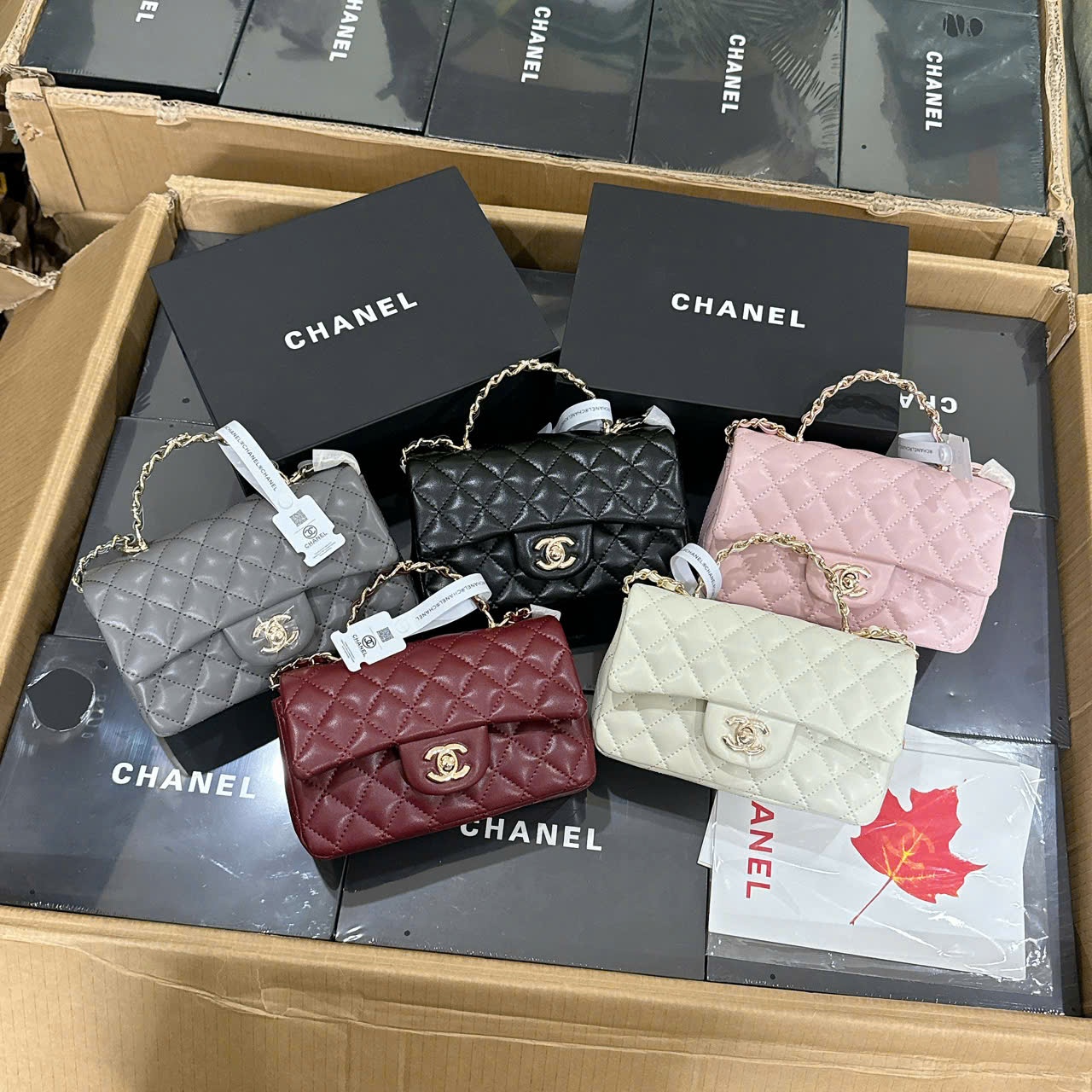 8811# Túi Chanel SPF quai kiềng fullbox