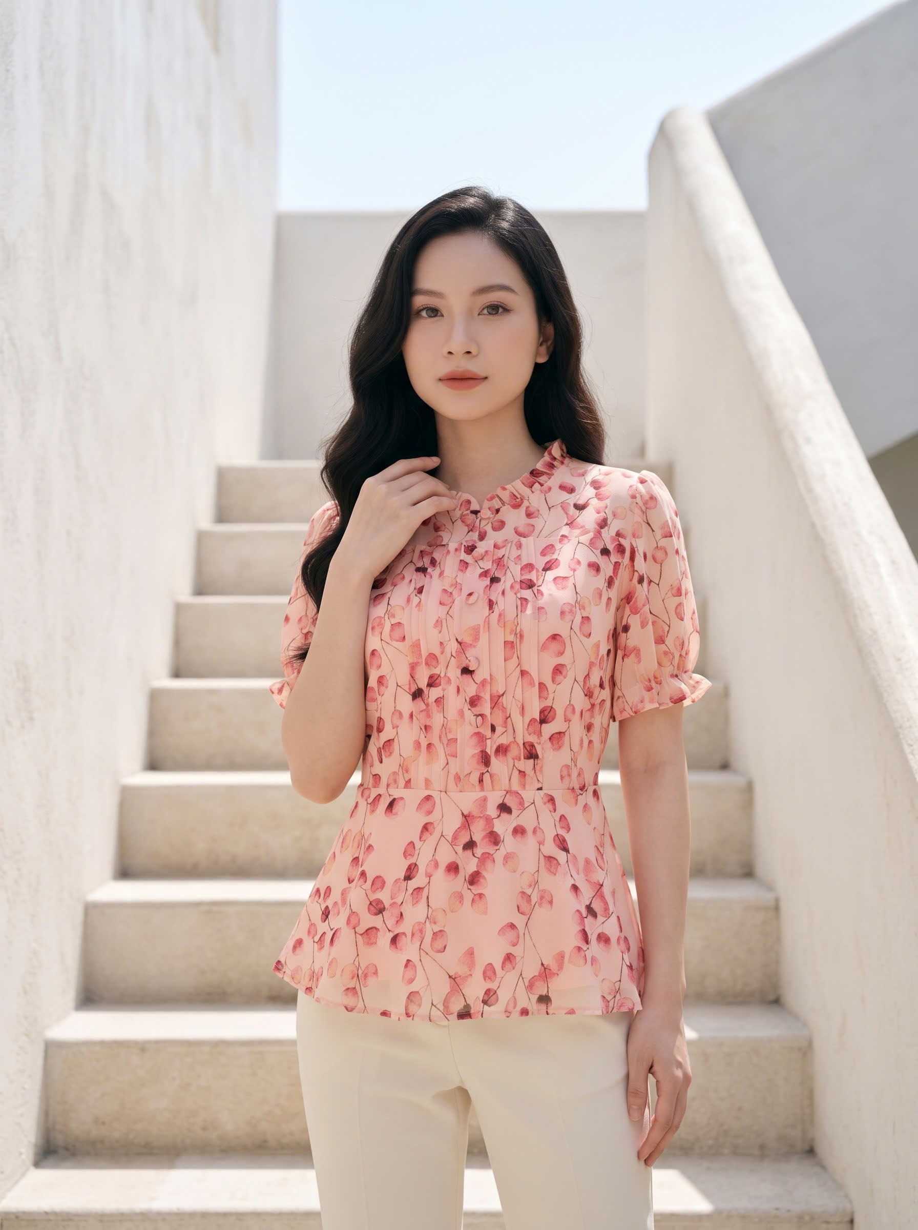 Áo 215 - Hồng