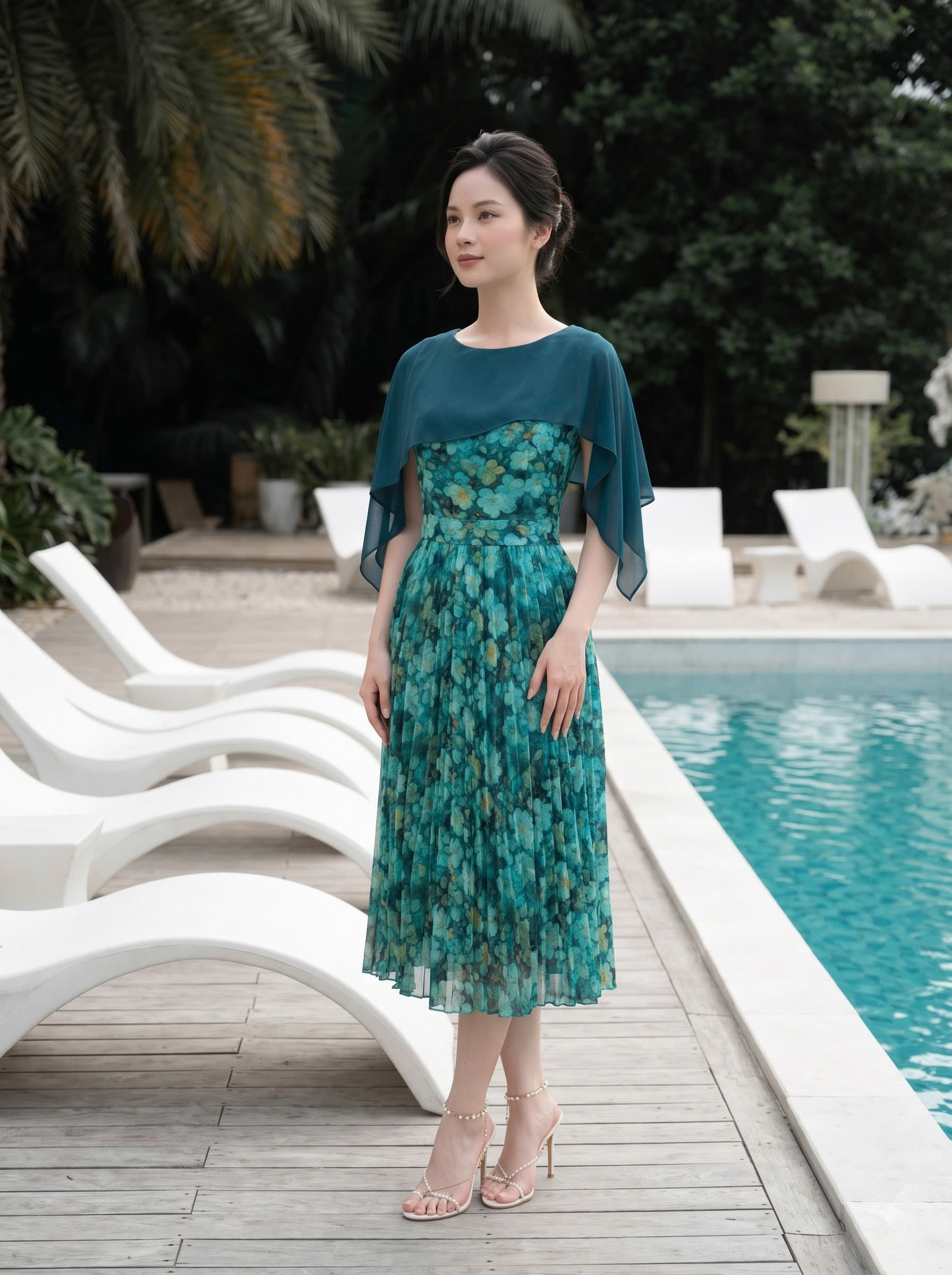 Jasmine 018 - Xanh ngọc
