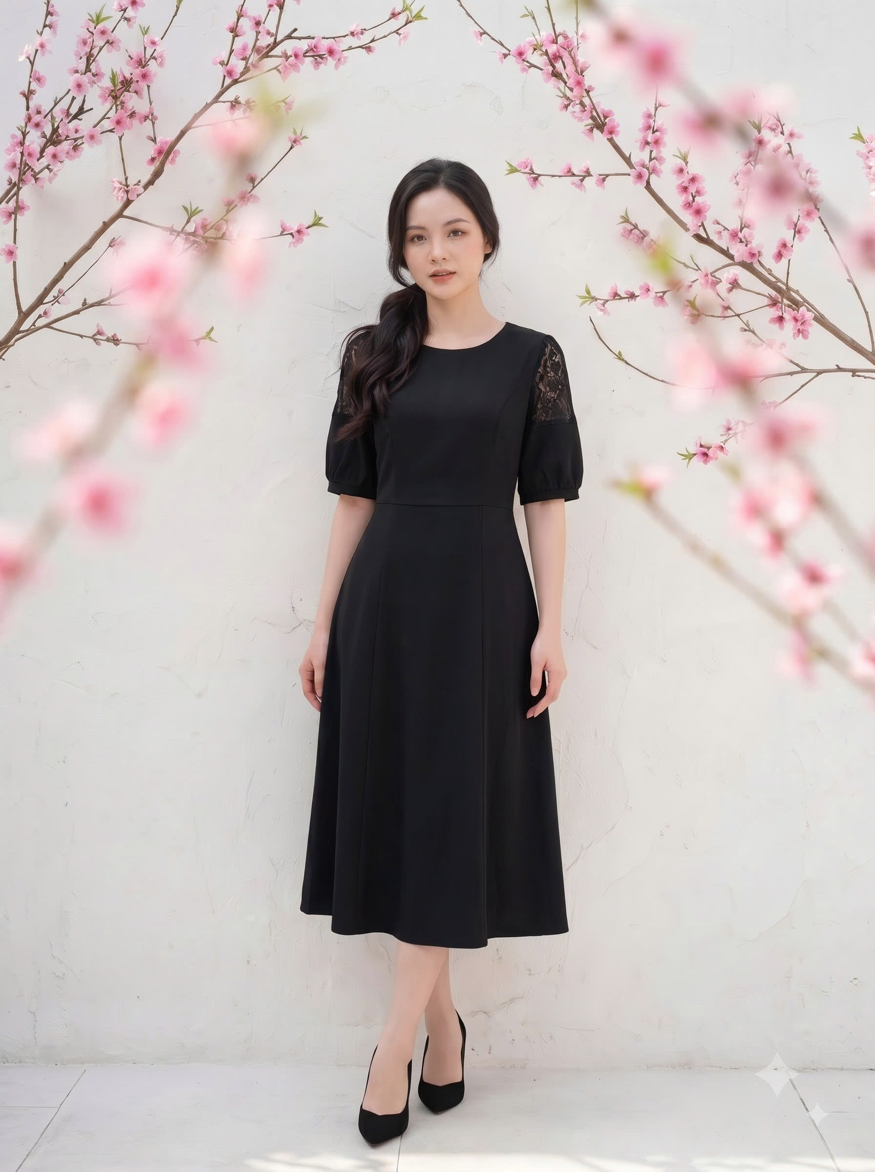 Nicole 125 - Đen