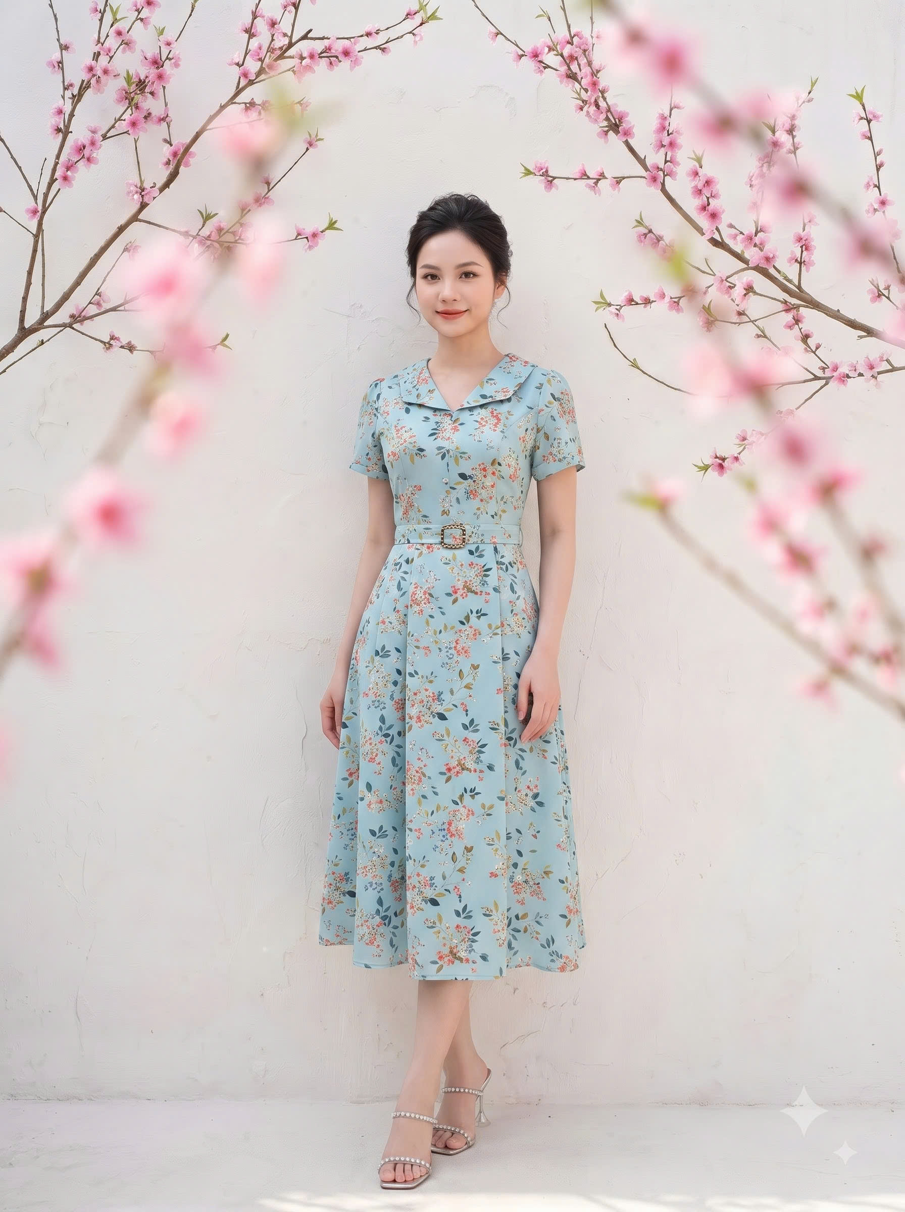 Rachel 059 - Xanh nhạt