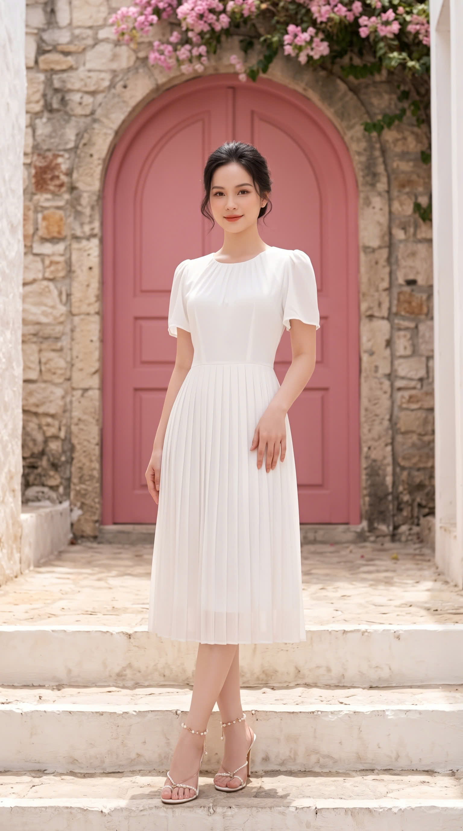Vanessa 673 - Trắng trơn