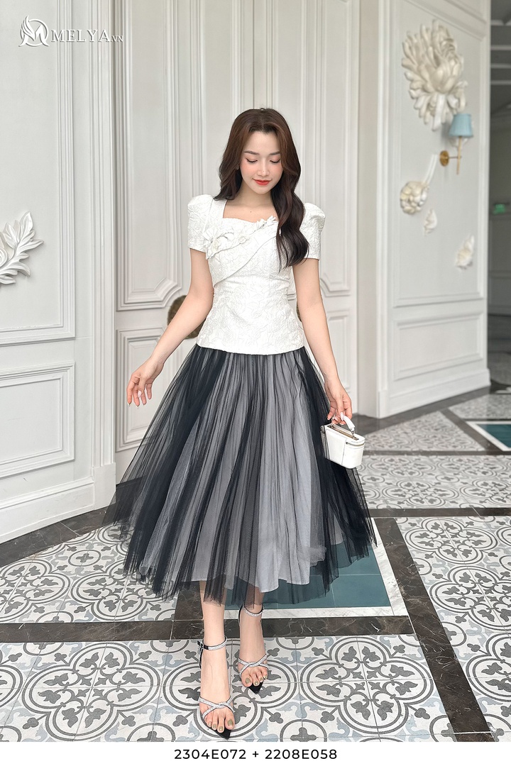 Chân Váy - Blackwhite Skirt