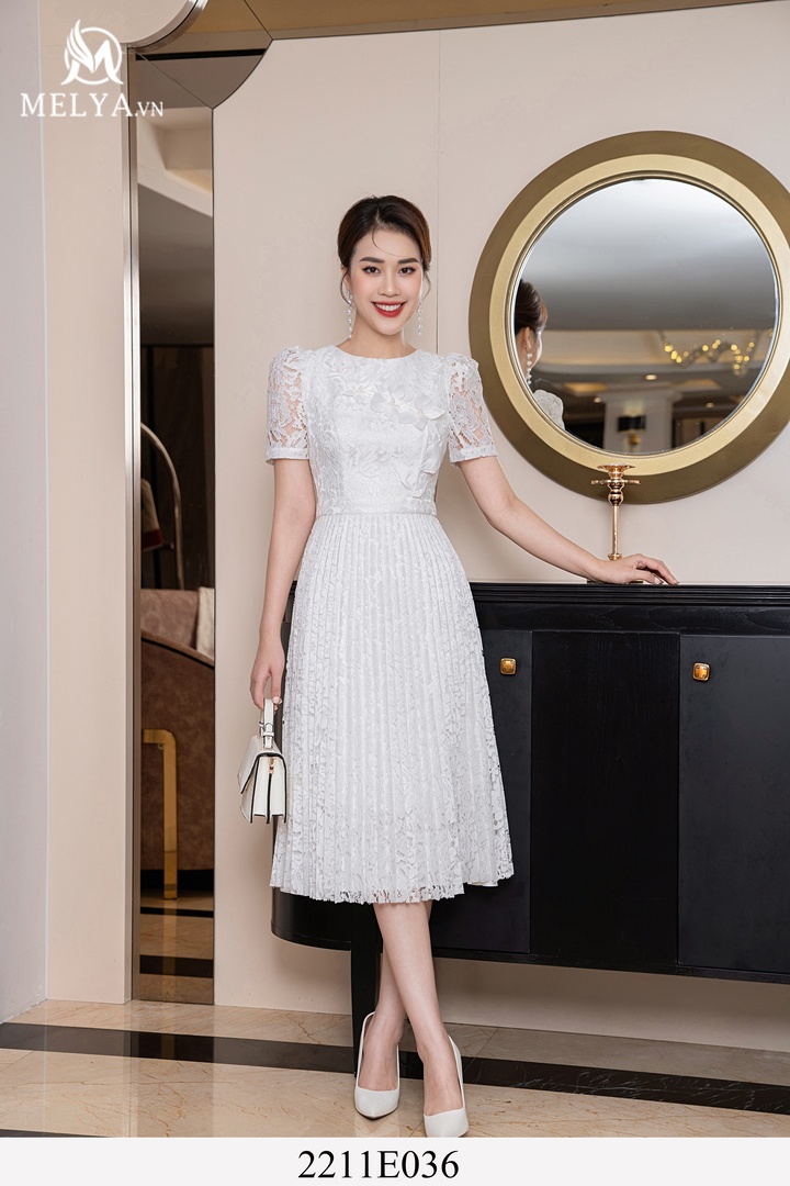 Đầm Xòe - Flowerlace Dress