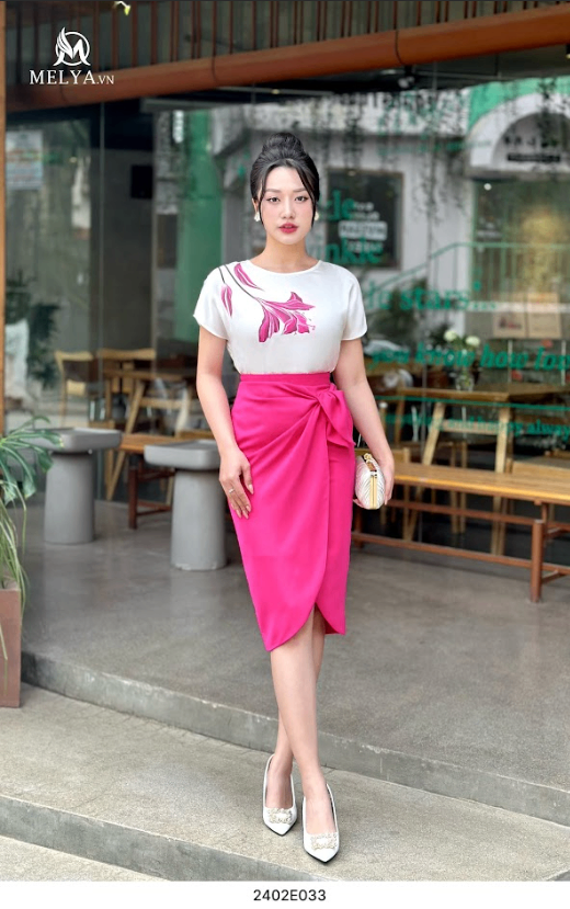 Set Bộ - SM + CV - Lily - Hồng Trắng