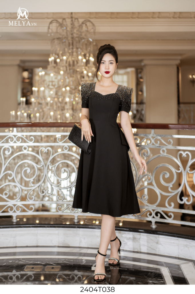 Đầm Xoè - Kelin Dress - Đen