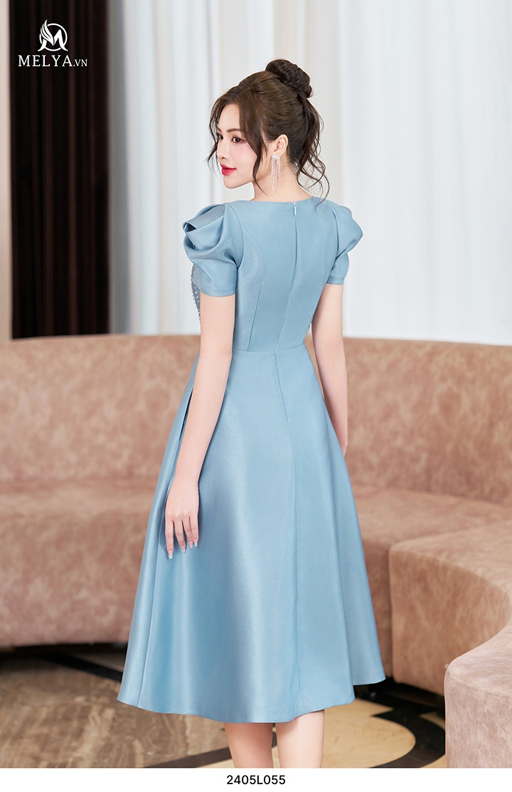 Đầm Xoè - LyLy Dress - Xanh Da Trời