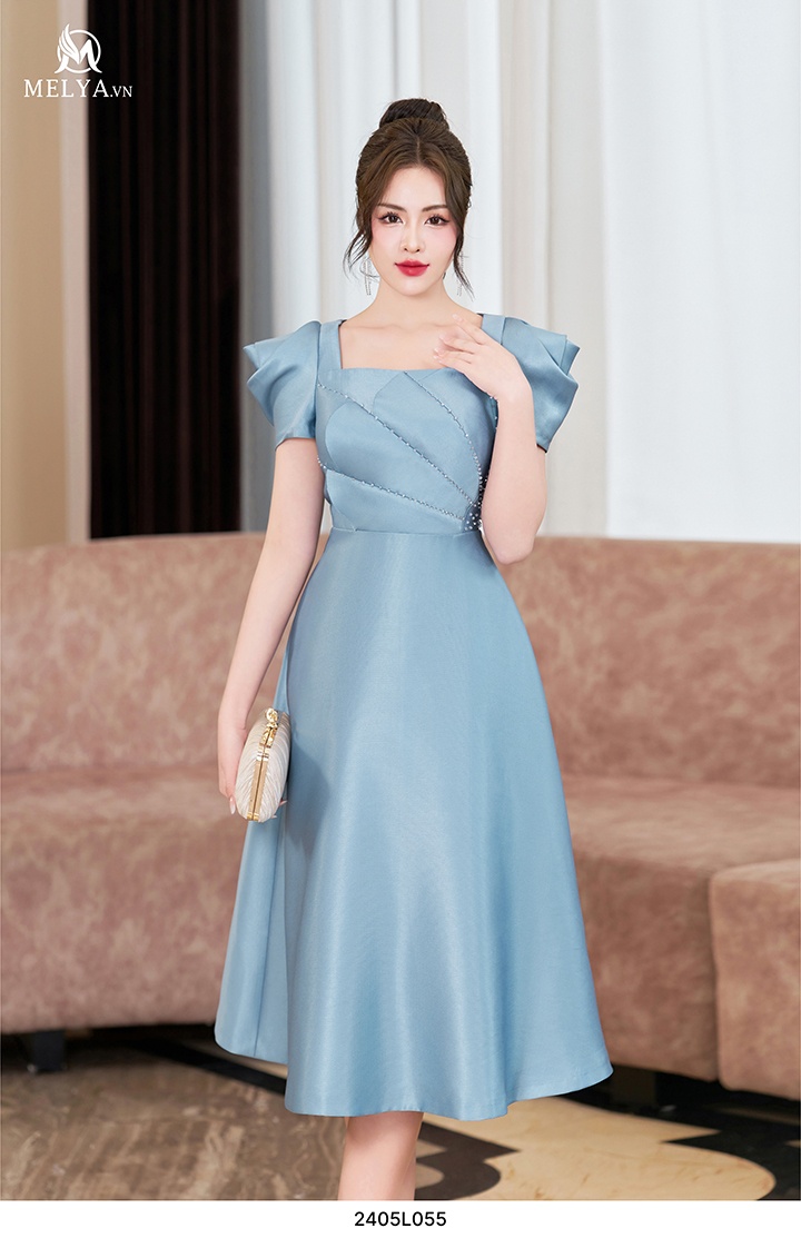 Đầm Xoè - LyLy Dress - Xanh Da Trời