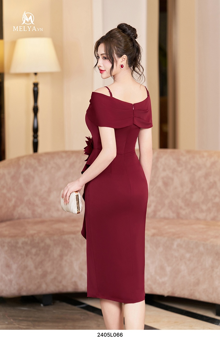 Đầm Ôm - Selly Scarlet - Đỏ rượu