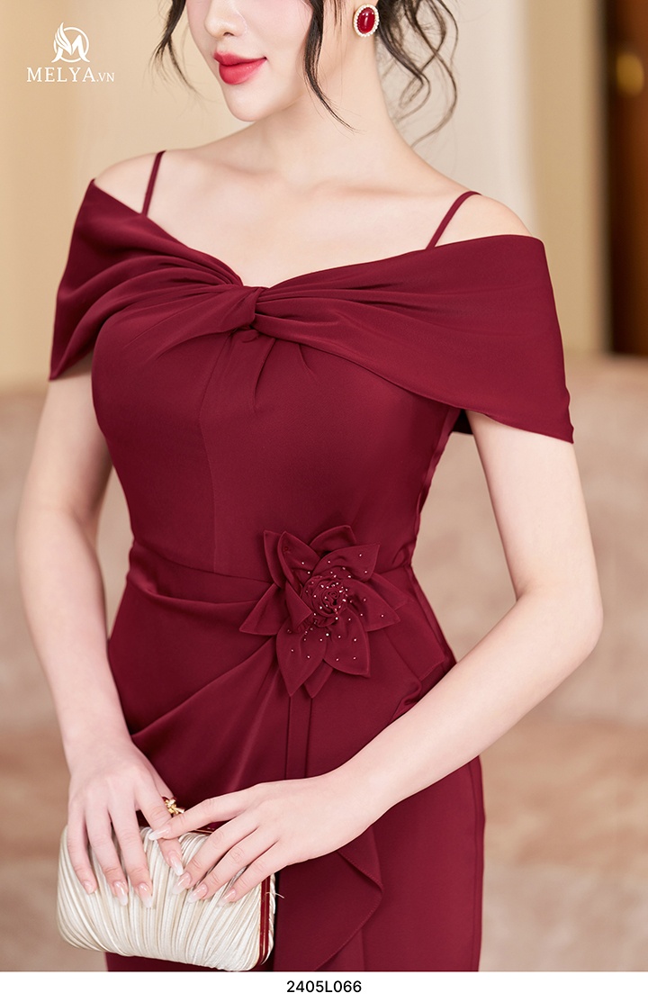 Đầm Ôm - Selly Scarlet - Đỏ rượu