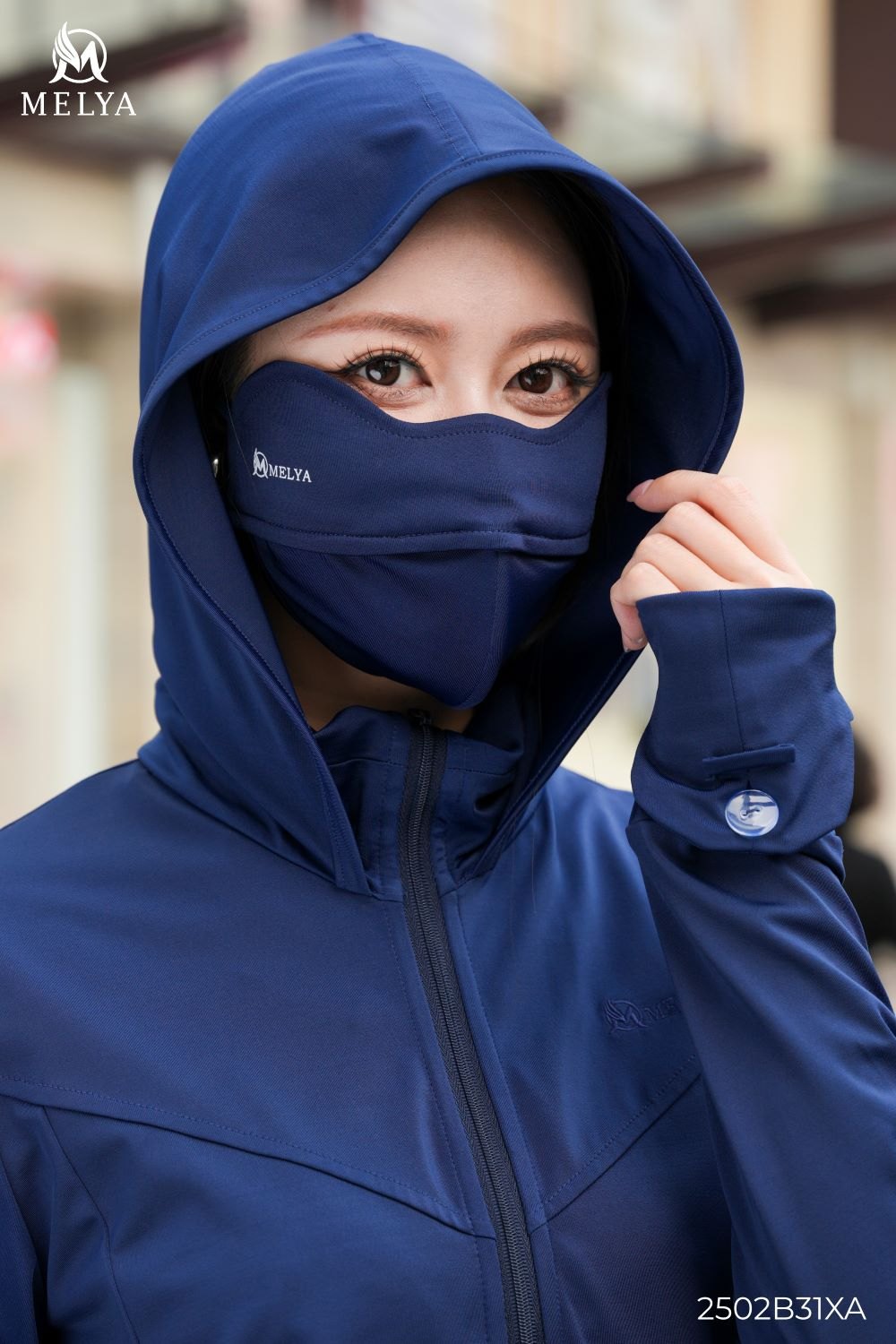 Khẩu trang che gò má Mesun - Màu Navy
