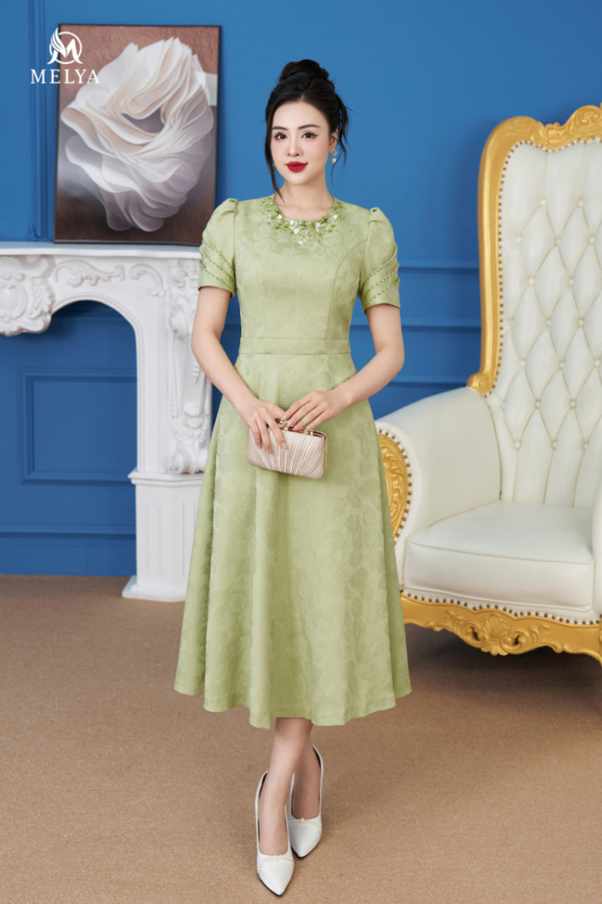 Đầm xoè - Opal Ivy dress - Xanh cốm