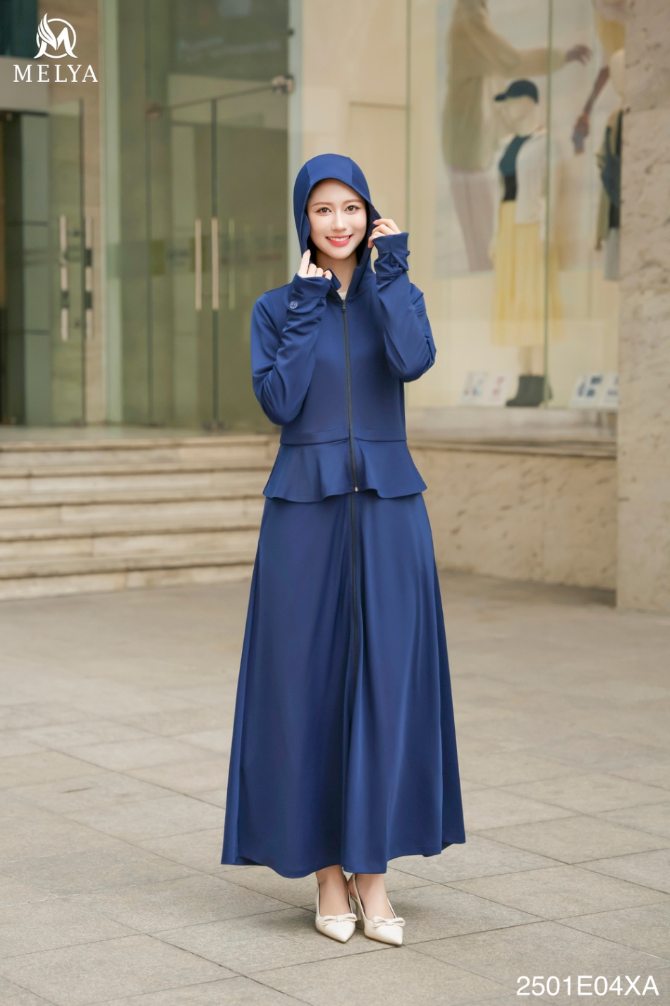 Váy chống nắng Mesun - Màu Navy