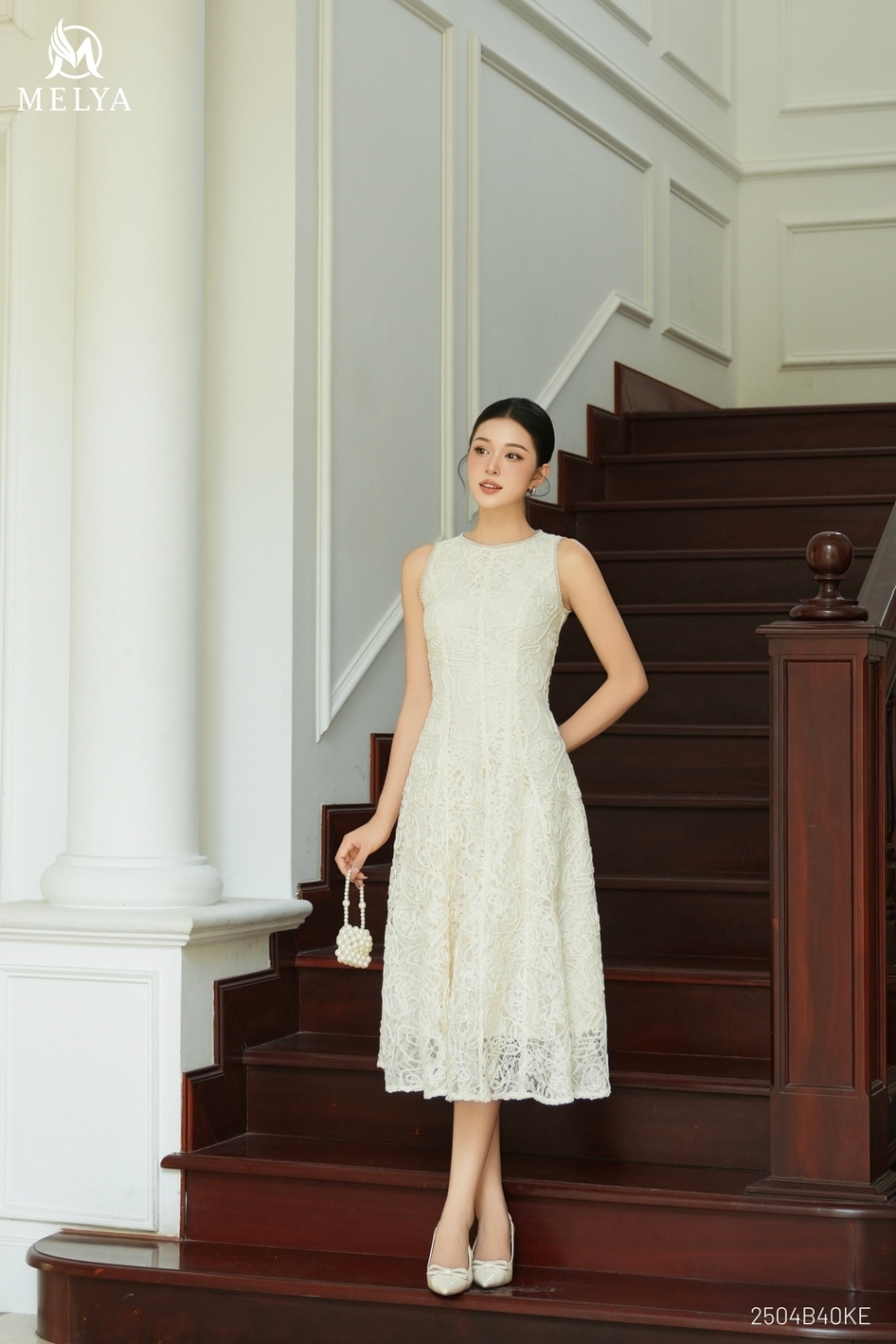Đầm - Vincy dress - Kem