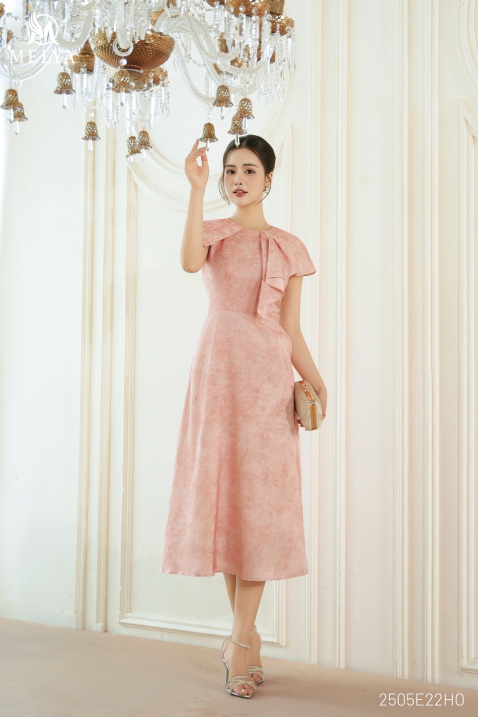 Đầm xòe - Soft Serenade dress - Hồng