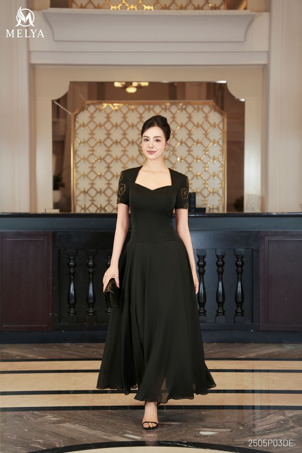 Đầm xòe - Allure dress - Đen