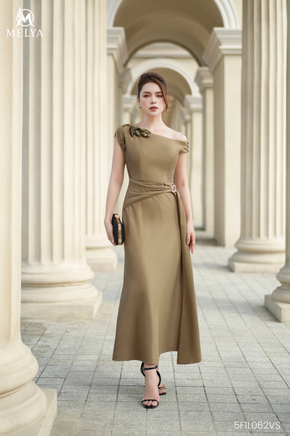 Đầm đuôi cá - Athen Dress nữ thần - Vàng đồng