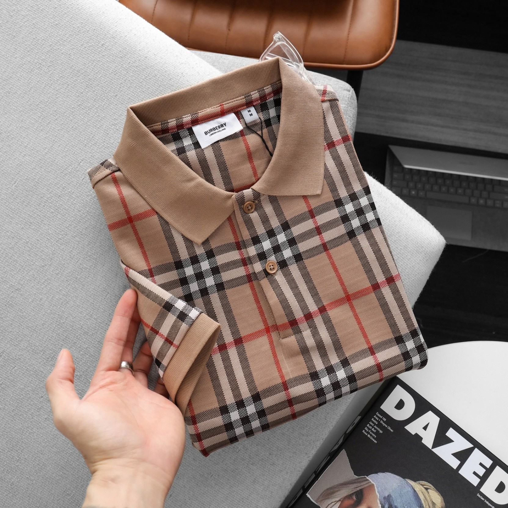 POLO BURBERRY MONO