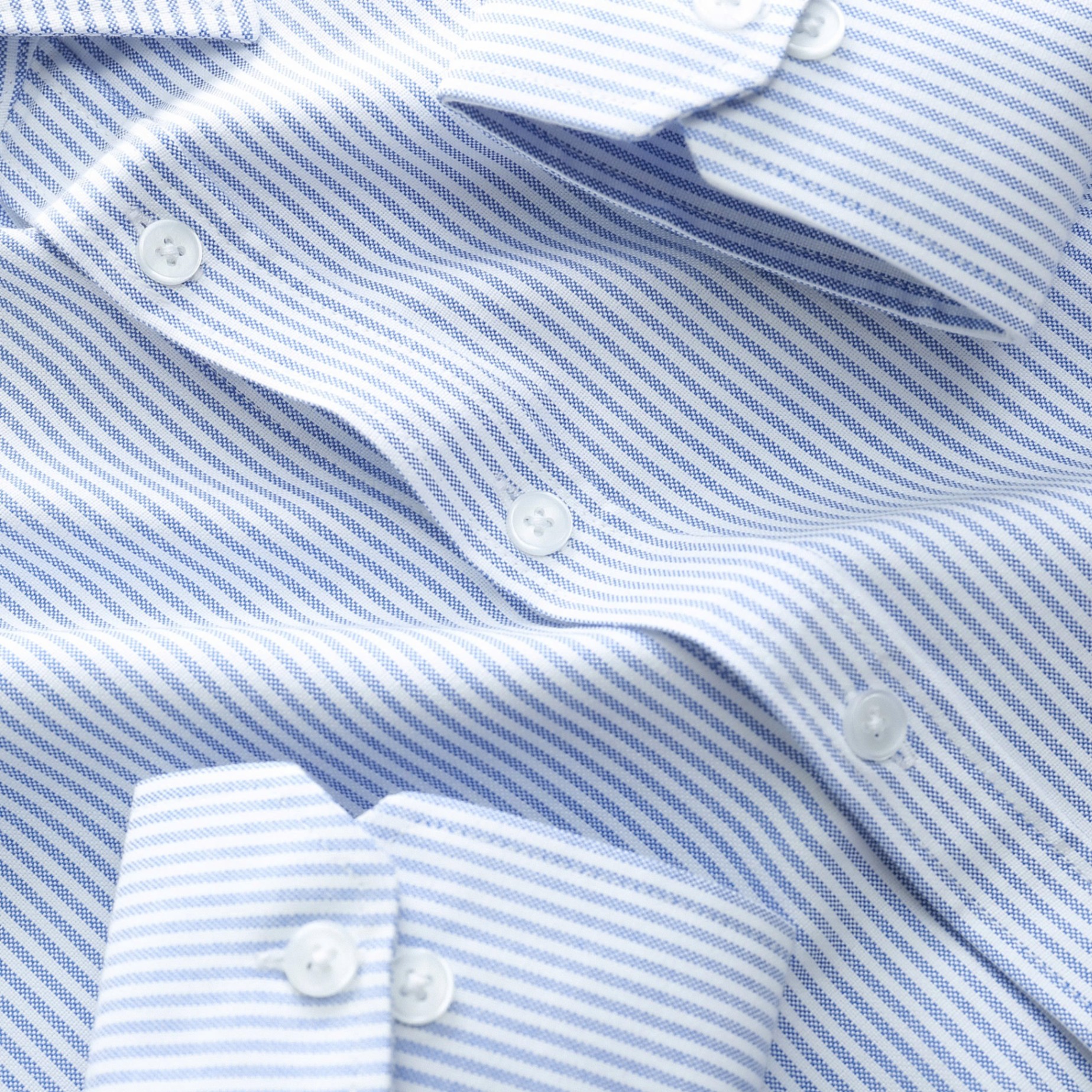 Sơ Mi Tay Dài Polo Sọc Nhí