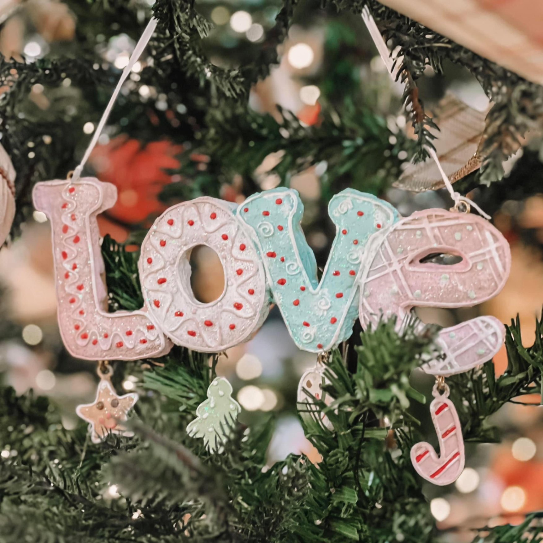 Love ornament W23 - Đồ Treo Giáng Sinh LOVE