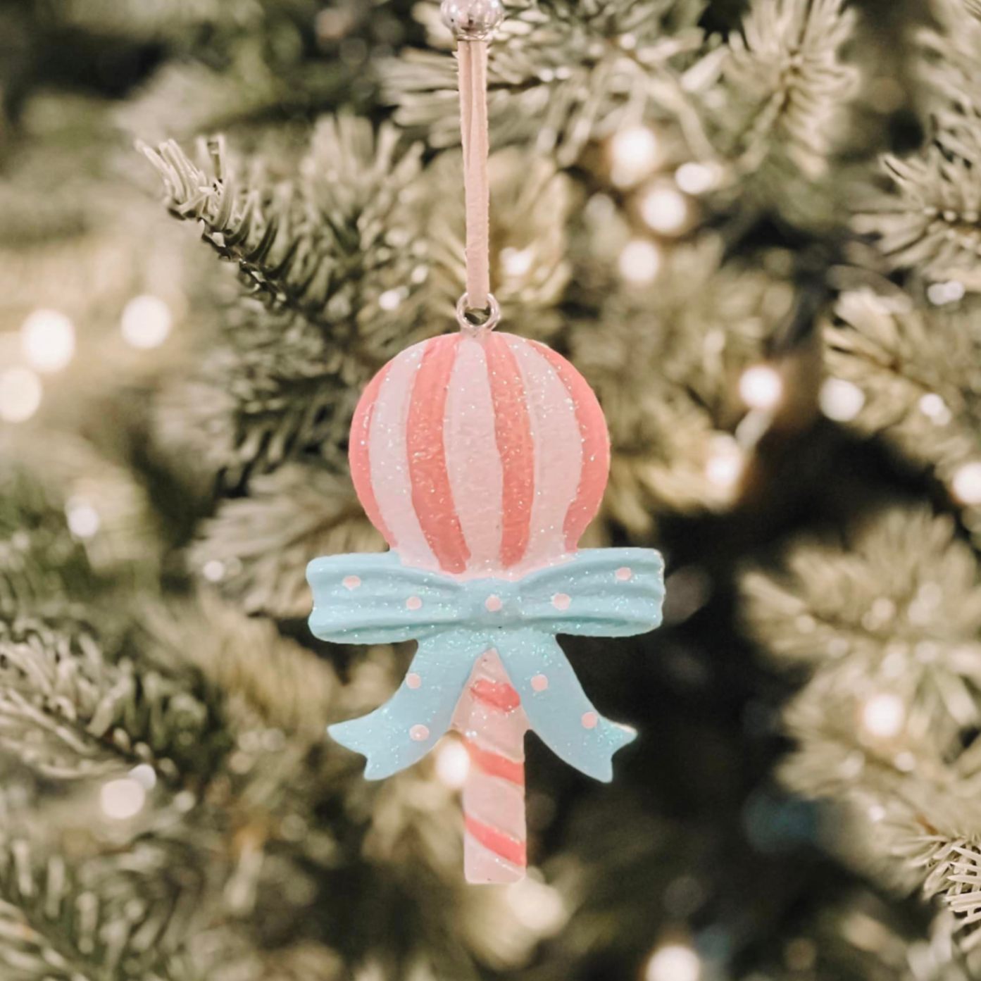 Lollipop Ornament 2 W23 - Đồ Treo Hình Kẹo Cầu Vòng 2