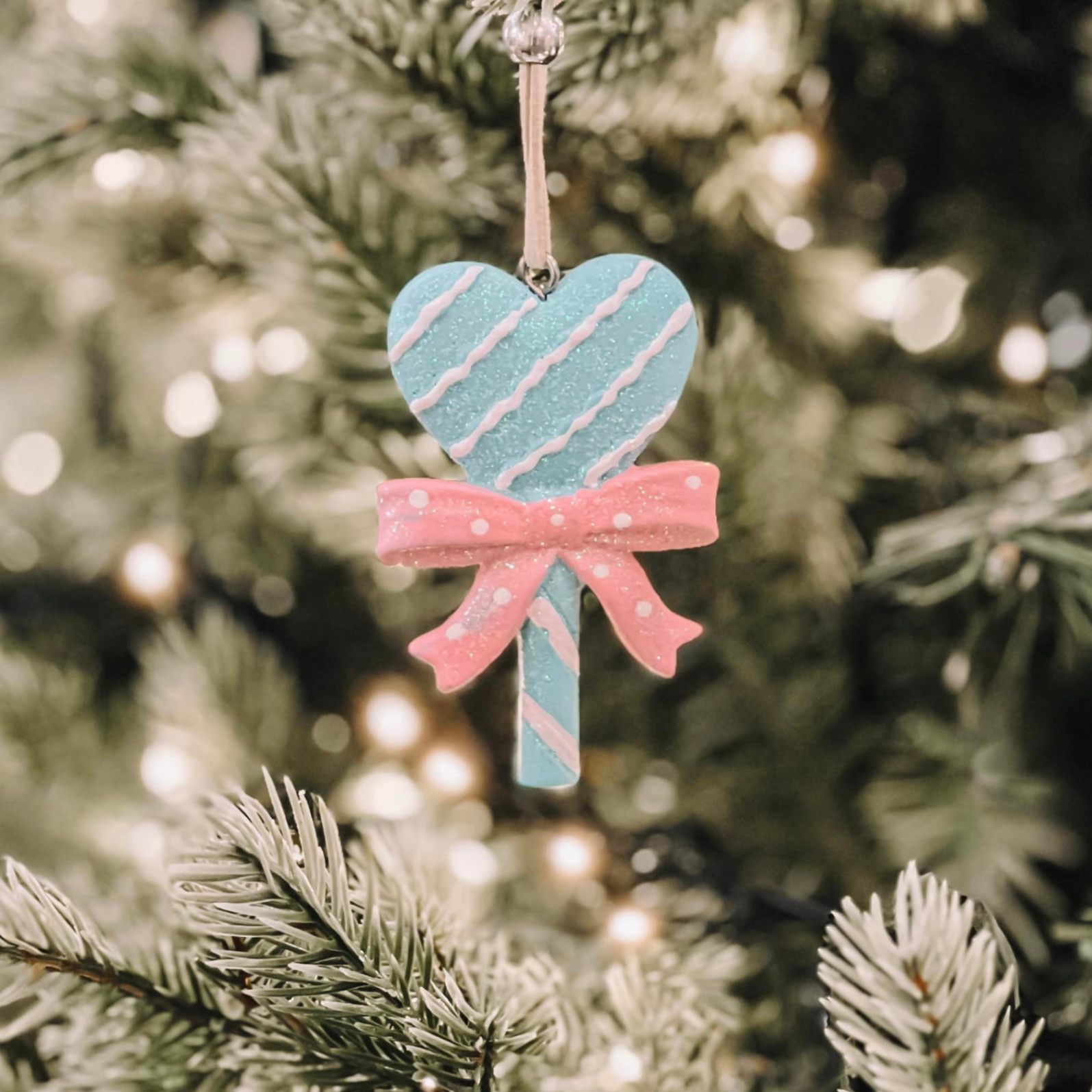 Lollipop Ornament 4 W23 - Đồ Treo Hình Kẹo Cầu Vòng 4