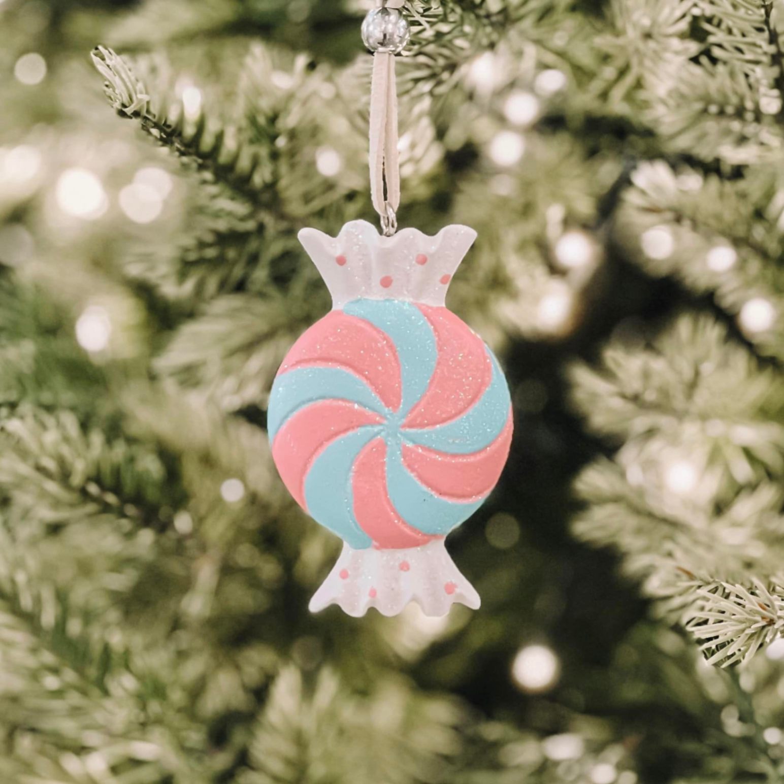Lollipop Ornament 5 W23 - Đồ Treo Hình Kẹo Cầu Vòng 5